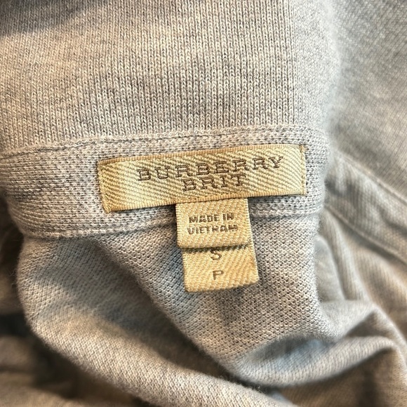 Burberry Brit Gray Polo Shirt Size S - Picture 6 of 8